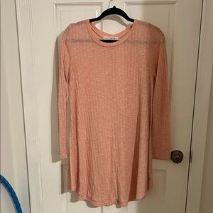 Women's Peach Tunic Top